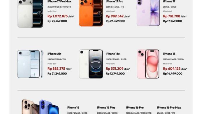 Promo iPhone di bulan Juni 2026.