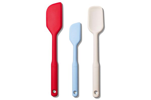 OXO Good Grips 3 Piece Silicone Spatula Set Credit: Amazon