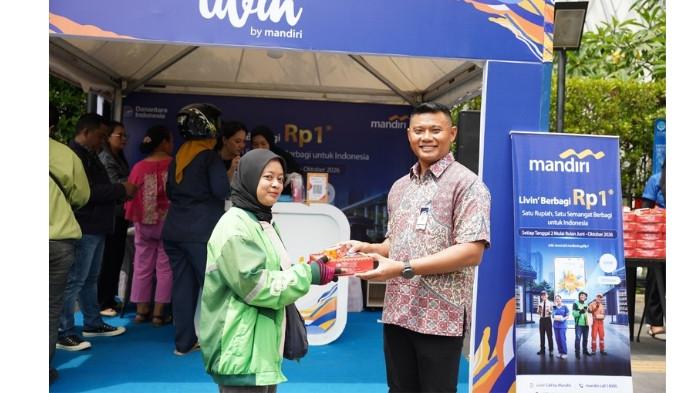 Livin’ Mandiri Berbagi di Medan,