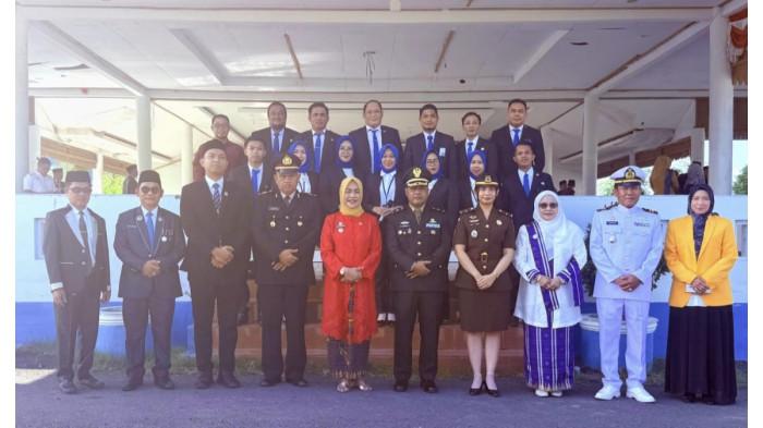 Upacara Pancasila di Pendopo majene