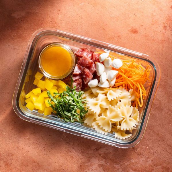 Pasta Salad with Vinaigrette Lunch Box Credit: Diana Chistruga