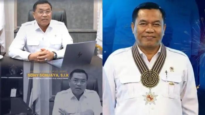 SONY SONJAYA - Wakil Ketua BGN Irjen Purn Sony Sonjaya juga ikut dicopot Presiden Prabowo Subianto