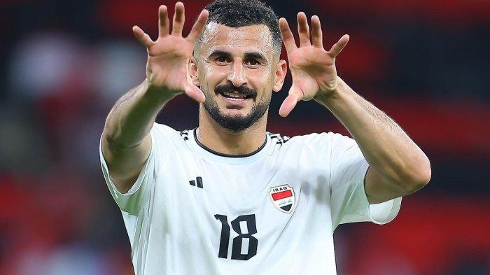 Aymen Hussein di timnas Irak