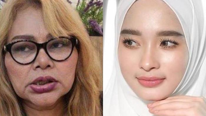 KESEDIHAN EVA MANURUNG - Kolase. Eva Manurung mengaku sangat sedih dan emosional memikirkan masa depan tiga cucunya yang terdampak permasalahan sang ibu, Inara Rusli.