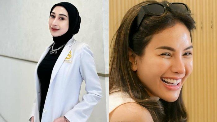 PERKARA PEMERASAN - Kolase potret dokter Reza Gladys dan Nikita Mirzani dari capture instagram @nikitamirzanimawardi_172 dan @rezagladys, Selasa (11/2/2025).