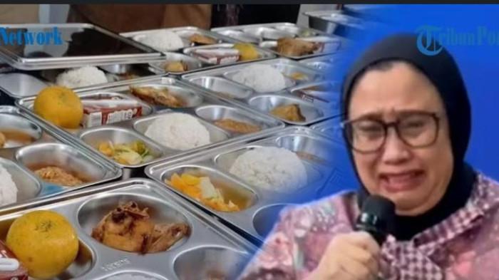 KASUS KERACUNAN MBG - Nanik S Deyang Wakil Kepala Badan Gizi Nasional (BGN)  menangis karena banyaknya kasus keracunan MBG. 