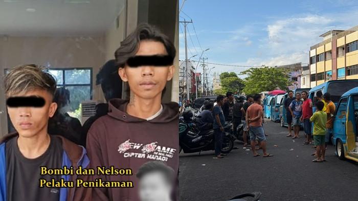 PENIKAMAN - Kronologi Penikaman di Depan Jumbo Pasar Swalayan Manado, Korban Telepon Pelaku Minta Datang ke TKP
