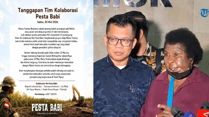 TIDAK BISA DIHUBUNGI - Tanggapan Tim Kolaborasi Pesta Babi menyorot sikap Mama Yasinta