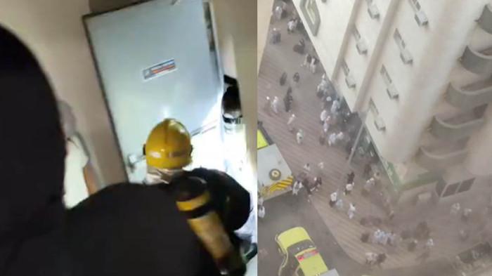 kamar jemaah haji terbakar22
