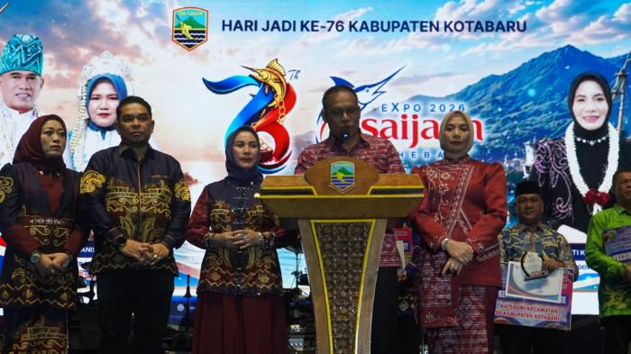 Wakil Bupati Kotabaru, Syairi Mukhlis samapaikan sambutan2