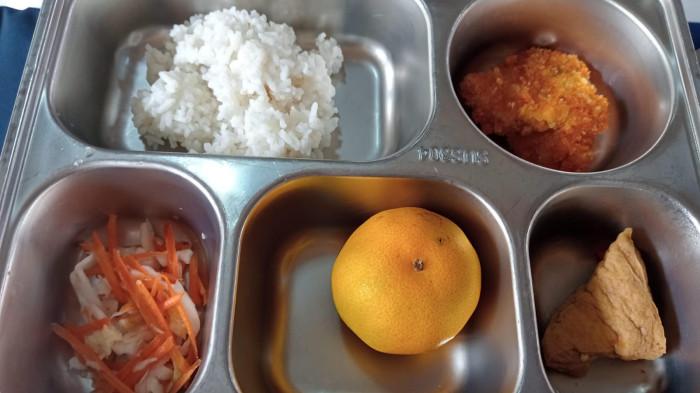 NASIB PEMBAGIAN MBG - Menu Makanan Bergizi Gratis (MBG) yang dibagikan di sekolah usai Kepala Badan Gizi Nasional (BGN) telah berganti.