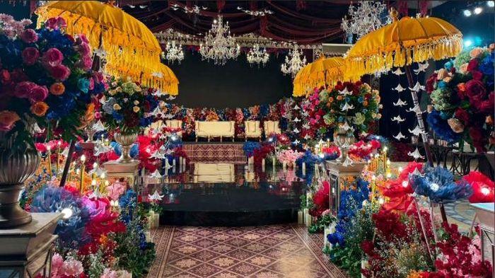 WABUP SUMEDANG MENIKAH - Suasana di The Tribrata Hotel & Convention Center Darmawangsa, Jakarta Selatan, menjelang pernikahan Wakil Bupati Sumedang M Fajar Aldila dan gadis pujaannya, Astria Dita Oktavia, Sabtu (6/6/2026) siang.