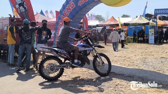 Gelaran motorcross di Kecamatan Manisrenggo, Kabupaten Klaten 2