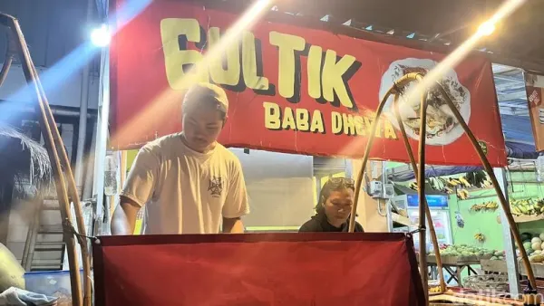 Gultik Mpok Ning di Jalan Teuku Umar Denpasar, Minggu (7/6/2026). (Rizky Setyo/detikBali)