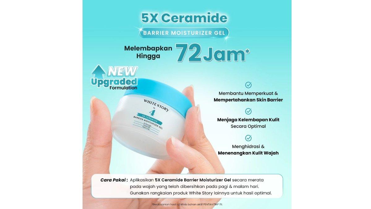 White Story 5x Ceramide Barrier Moisturizer Gel