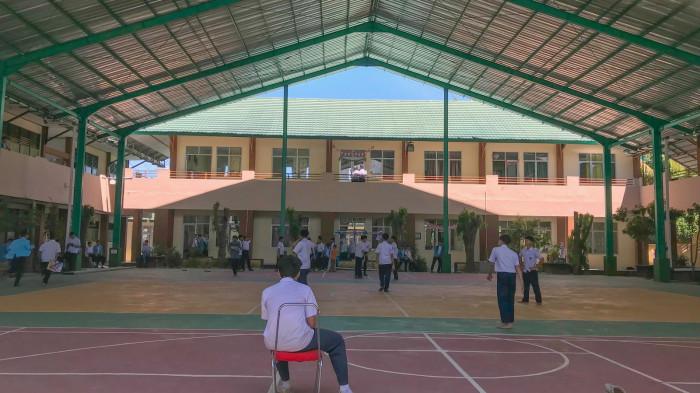Aula Al Kahfi MTS Kota Gorontalo yang disebut-sebut jadi pembayaran pungli.