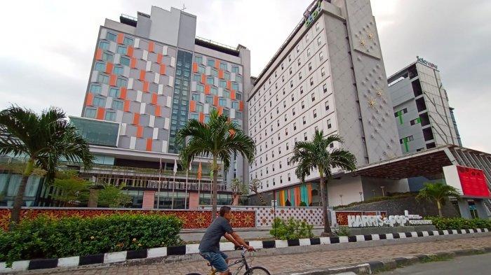 Harris-Pop! Hotel yang berada di Jalan Slamet Riyadi, Kecamatan Laweyan, Kota Solo, Kamis (14/5/2020).