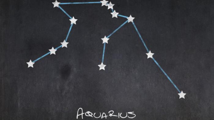 Ilustrasi horoskop zodiak Aquarius besok Kamis 25 Desember 2025