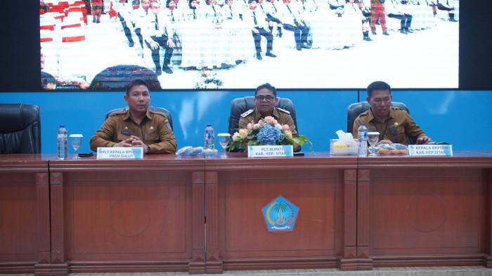 PENUTUPAN - Pelaksana Tugas (Plt) Bupati Kepulauan Siau Tagulandang Biaro (Sitaro), Heronimus Makainas, SE, MM, menghadiri penutupan Pelatihan Dasar (Latsar) Calon Pegawai Negeri Sipil (CPNS) Pemerintah Kabupaten Kepulauan Sitaro Tahun 2026 yang digelar di Badan Pengembangan Sumber Daya Manusia Daerah (BPSDMD) Provinsi Sulawesi Utara, Selasa (9/6/2026)