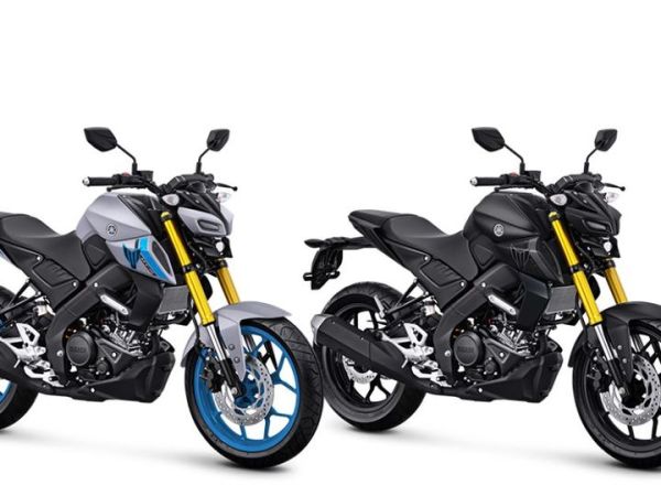 Yamaha MT-15 Matte Light Grey dan Matte Black