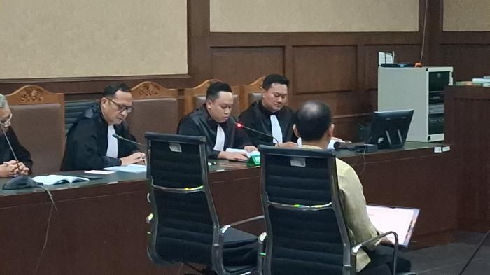 SIDANG CHROMEBOOK - Sidang lanjutan kasus dugaan korupsi pengadaan laptop Chromebook untuk terdakwa Nadiem Makarim, di Pengadilan Tipikor Jakarta, Selasa (9/6/2026). Nadiem Makarim mendengarkan replik jaksa.