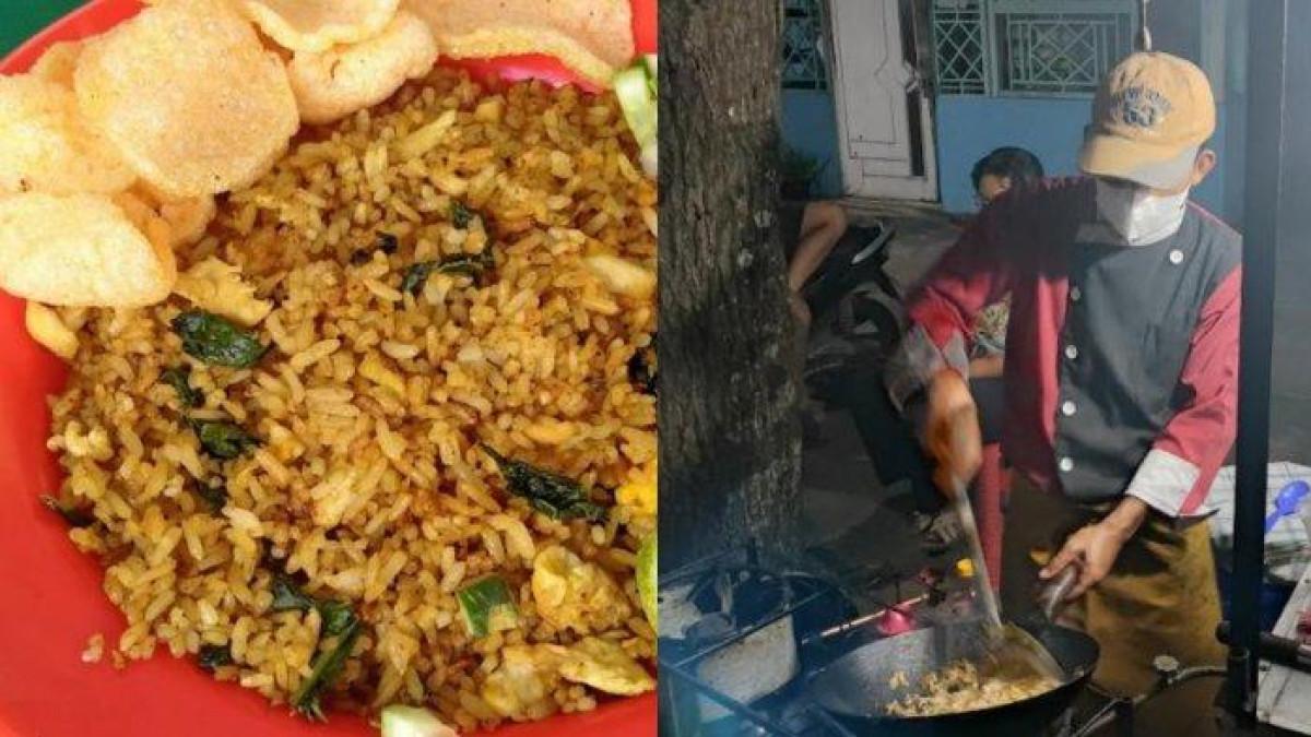Nasi Goreng Gerobak Jalan Sersan Sadikin.