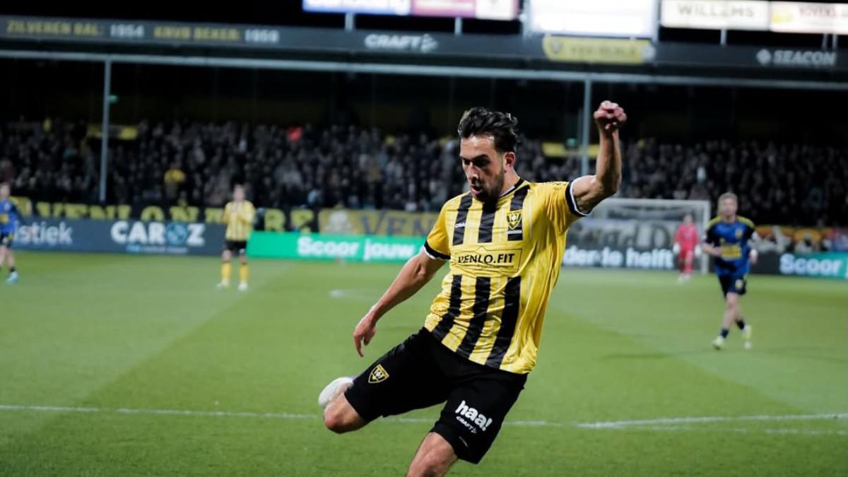Potret Dean Zandbergen pemain klub VVV-Venlo postingan Instagram @deanxzandbergen_ pada Sabtu (4/4/2026)