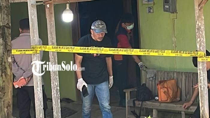 OLAH TKP. Kepolisian Resor (Polres) Sragen kembali melakukan olah tempat kejadian perkara (TKP) di lokasi penemuan jasad Bilqis, bocah perempuan berusia 11 tahun, di Desa Dawung, Kecamatan Jenar, Kabupaten Sragen, Sabtu (6/6/2026). Polres Sragen menggandeng Polda Jateng.