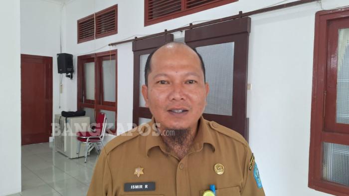 Kepala Disnakerperind Kabupaten Bangka, Ismir Rachmaddinianto, Senin (8/6/2026)