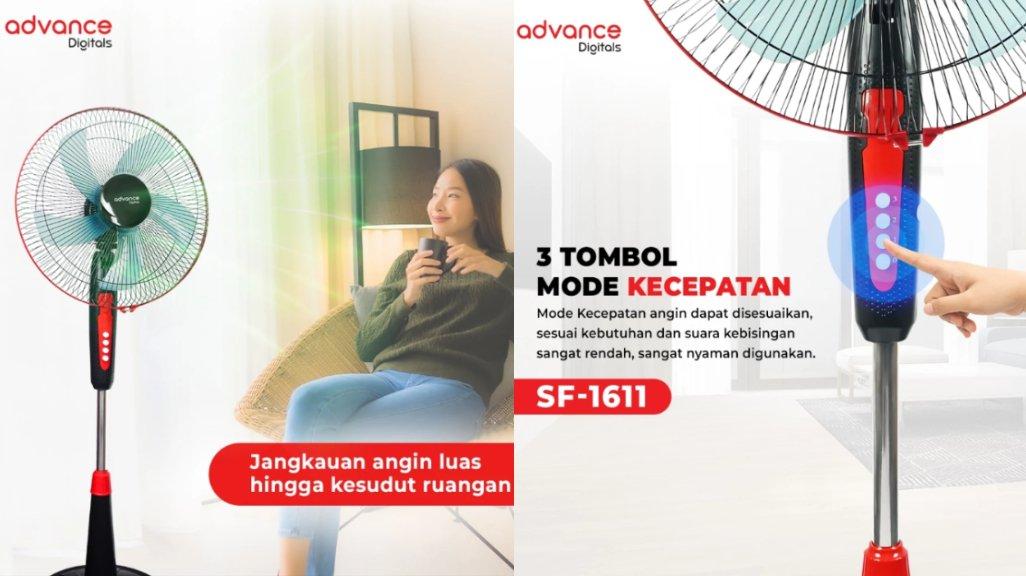 Advance SF1611 Kipas Angin Ukuran16