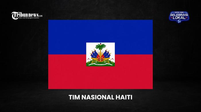 ILUSTRASI BENDERA HAITI - Ilustrasi bendera timnas Haiti yang berlaga di Piala Dunia 2026.