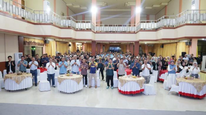 silaturahmi sekaligus pembubaran Panitia Pelaksana Hari Jadi Kabupaten Hulu Sungai Utara