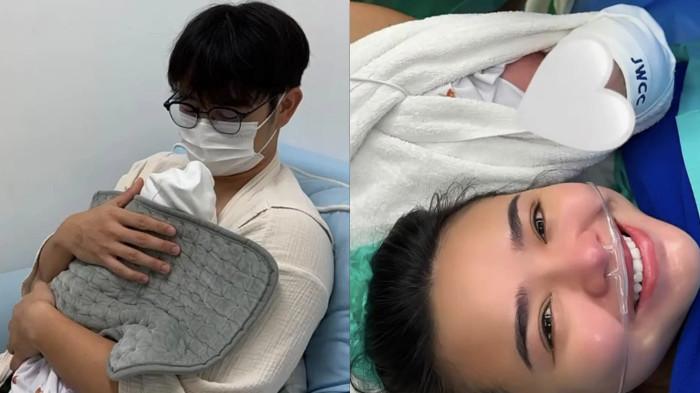 BAHAS ANAK KEDUA - Artis Amanda Manopo saat persalinan Baby Zac dicapture Rabu (10/6/2026). Baru melahirkan, istri aktor Kenny Austin itu sudah bahas target anak kedua.