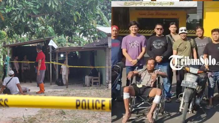 PEMBUNUHAN -  Suparman (kanan), tersangka pembunuh Bilqis Rajiansyah (11), bocah asal Desa Dawung Kecamatan Jenar Kabupaten Sragen. Foto kiri: lokasi kejadian.