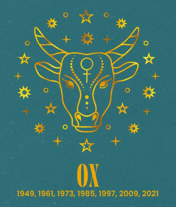 ox chinese zodiac signs better life june 15 - 21, 2026