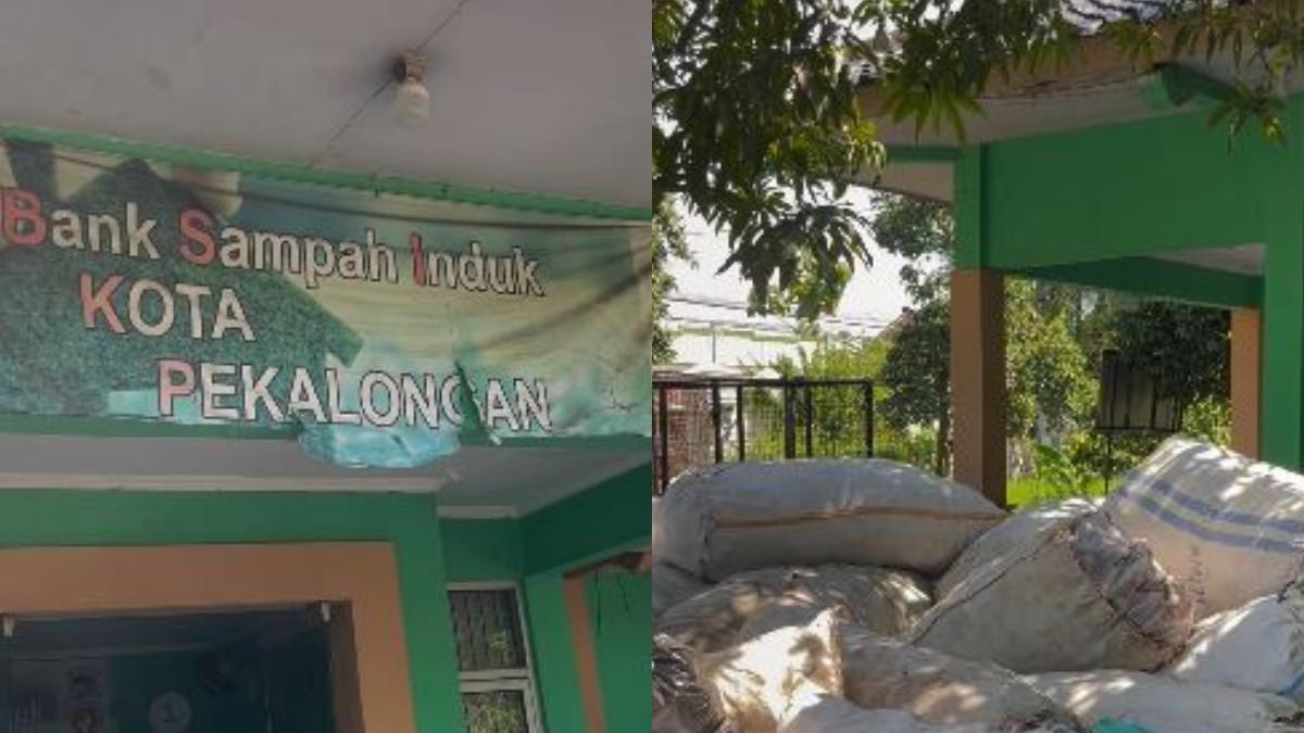 SAMPAH DI PEKALONGAN - Bank Sampah Induk Kota Pekalongan, yang beroperasi sejak 2017 di bawah Dinas Lingkungan Hidup, membuka pintu bagi warga untuk menukar sampah anorganik menjadi uang. 