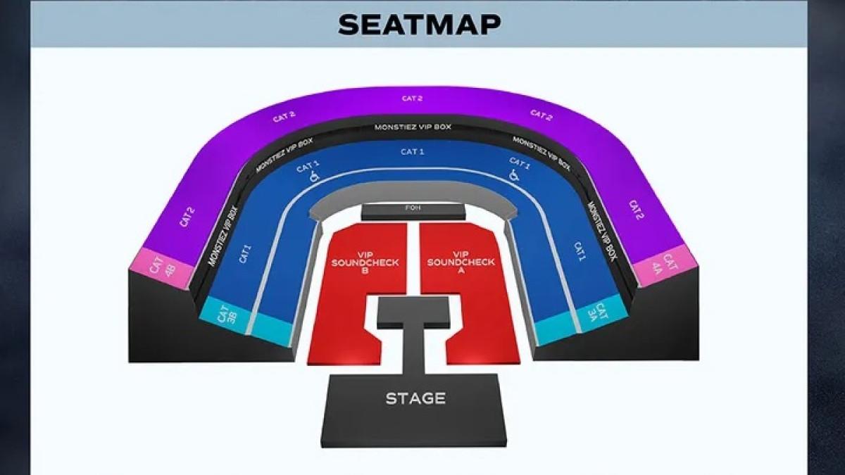 Seat plan dan harga tiket konser BABYMONSTER di Jakarta