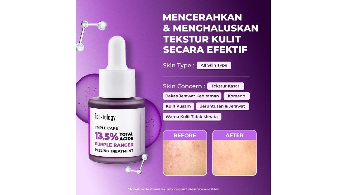 Facetology Triple Care Total Acids Purple Ranger Peeling Treatment