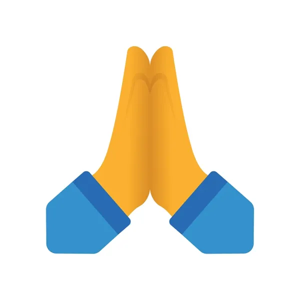 prayer hands emoji