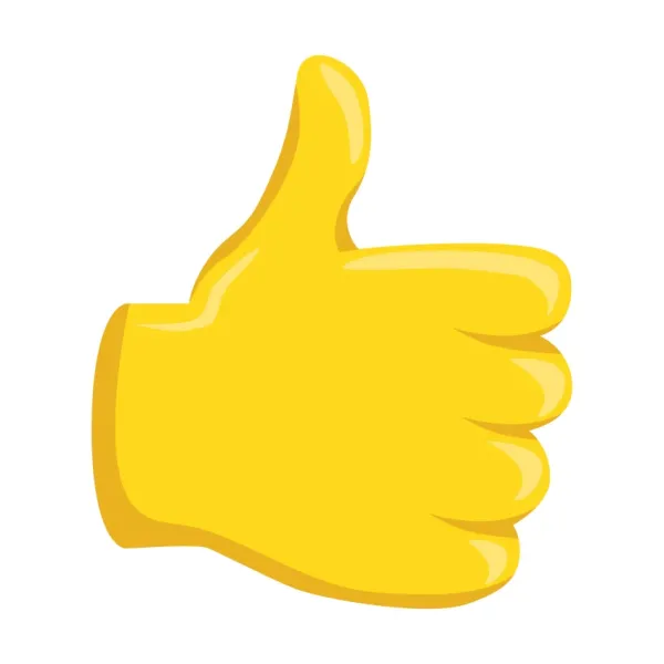 thumbs up emoji