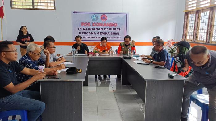 Pemkab Sangihe bergerak cepat penanganan dampak gempa berkekuatan magnitudo 7,7