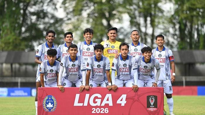 SIAP DI 32 BESAR - Skuad Persikotas FC tengah berlatih jelang babak 32 Besar Liga 4 Piala Presiden 2026 yang akan berlangsung di Stadion Mandala Krida Yogyakarta.