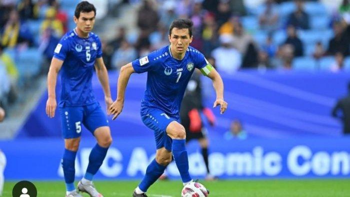 Uzbekistan national football team will face Thailand in the 2023 AFC Asian Cup on Tuesday (30/1/2024).