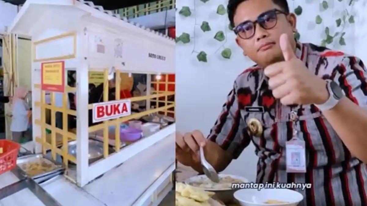 KABAR KLATEN - Bupati Hamenang rekomendasikan kuliner Soto Uhuyy, lokasinya ada di dekat Tugu Ikan, Jeblogan.
