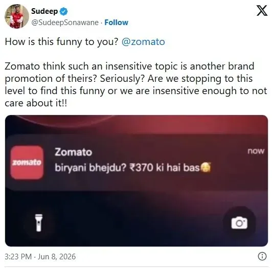 Aplikasi Makanan Ini Digeruduk Gegara Notifikasi Biryani Viral