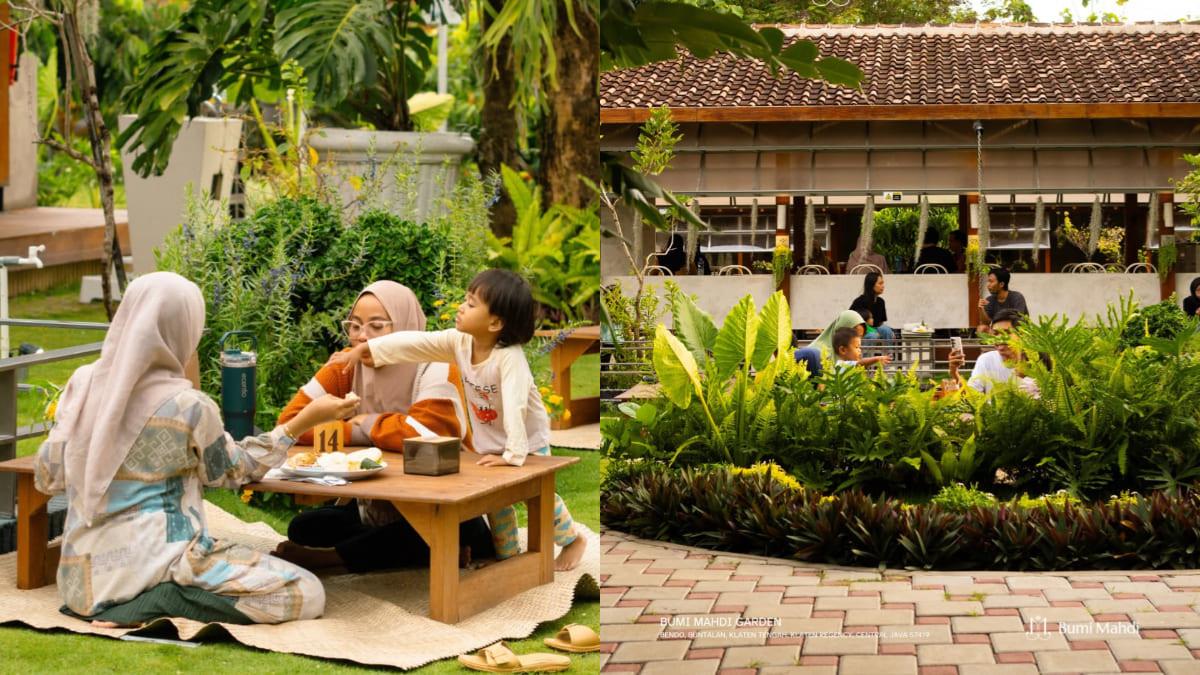 WISATA KLATEN - Bumi Mahdi Garden yang menawarkan konsep Garden Resto Mini Farm klaten.