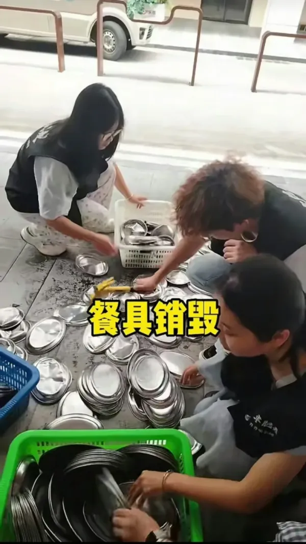 Makanan di restoran dimakan anjing