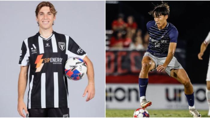 Dua calon pemain naturalisasi Timnas Indonesia, Mitchell Lee Baker dan Luke Anthony Vickery