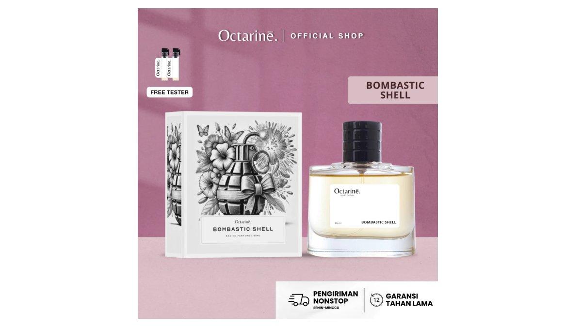 Ilustrasi rekomendasi parfum wanita Octarine - Bombastic Shell
