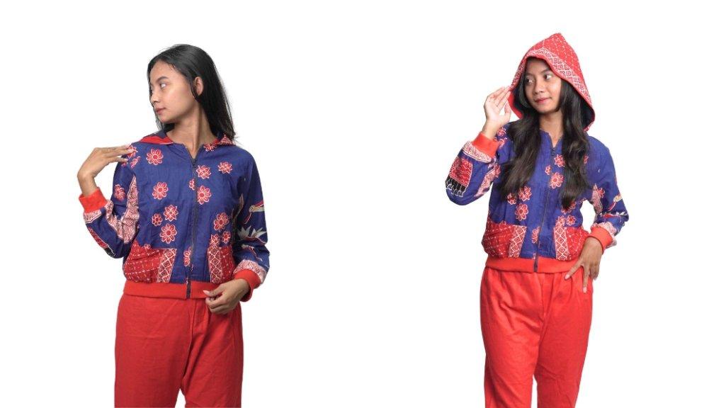 Jaket Capucon Batik Kamaratri dari Boutique by Ayaafa